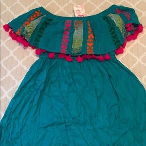 Embroidered tunic/dress